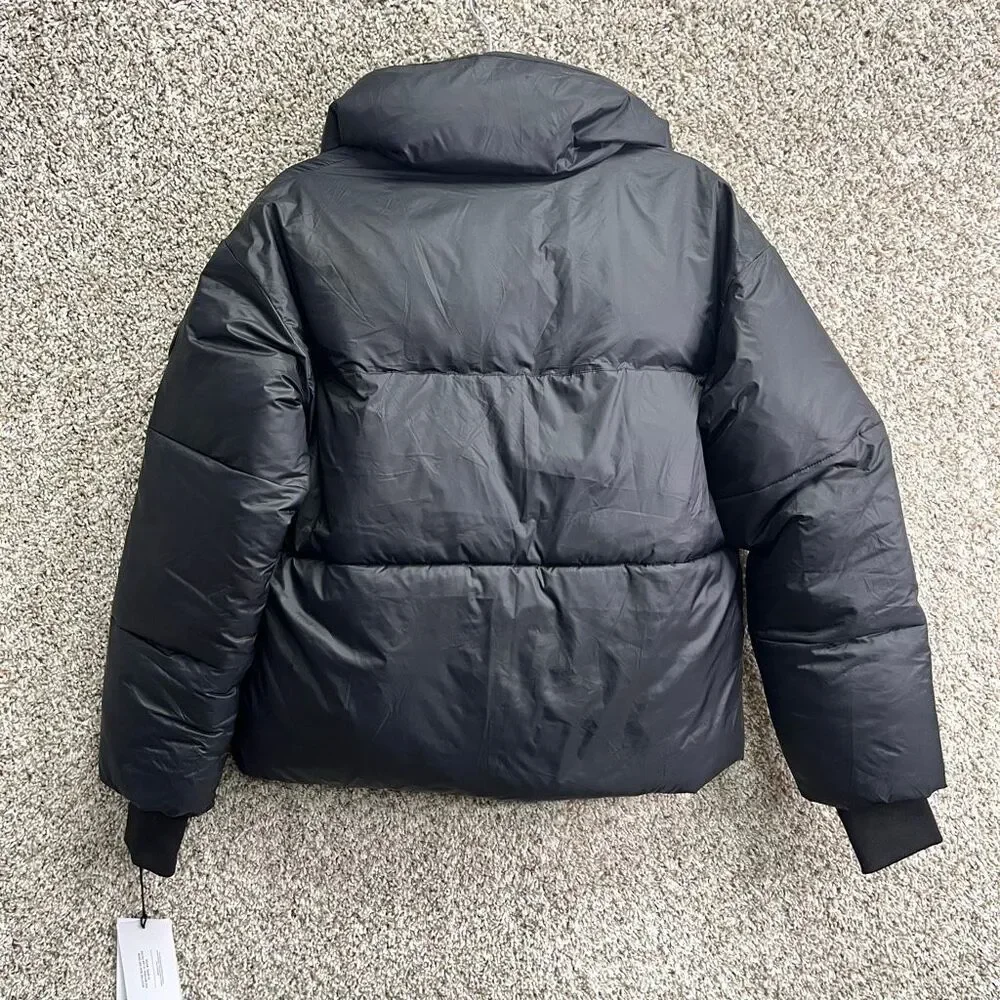 Ugg Vickie Black Zip Up Water Resistant Puffer Jacket‎ Coat in Size Small NWT